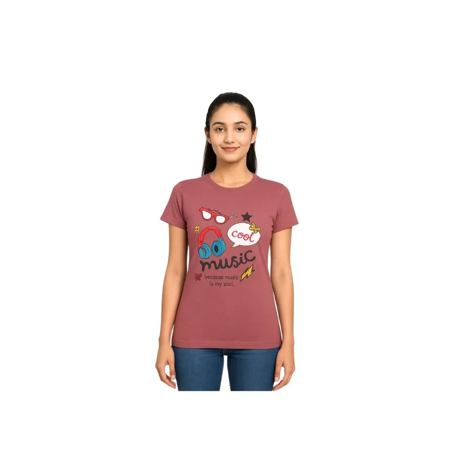 Girls T-Shirt (Round neck, Short Sleeve)